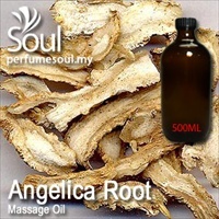 Massage Oil Angelica Root - 500ml - Click Image to Close