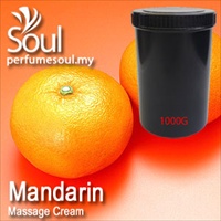 Massage Cream Mandarin - 1000g - Click Image to Close