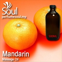 Massage Oil Mandarin - 500ml - Click Image to Close