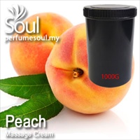 Massage Cream Peach - 1000g - Click Image to Close
