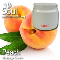 Massage Cream Peach - 500g