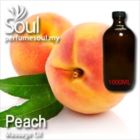 Massage Oil Peach - 1000ml - Click Image to Close