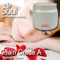 Massage Cream Plain Grade A - 500g - Click Image to Close