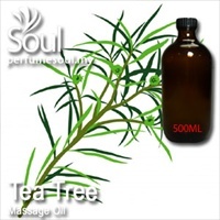 Massage Oil Tea Tree - 500ml - Click Image to Close
